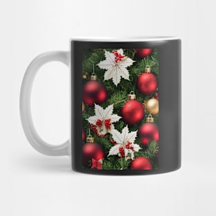 Christmas Seamless Pattern, Christmas Decorations #25 Mug